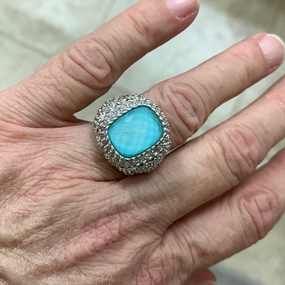 Judith ripka size 7 ring